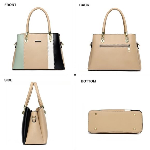 Women Purses and Handbags Top Handle Satchel Shoulder Bags Messenger Tote Bag fo - Picture 3 of 6